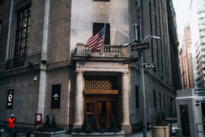 NYSE 건물 이미지